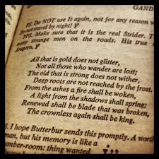 Jrr Tolkien Not All Who Wander Are Lost