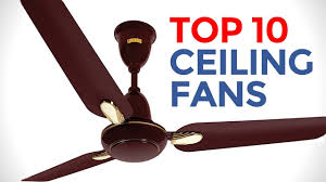 Outdoor ceiling fans help cool down patios, and other outdoor living spaces! Top 10 Ceiling Fans In India With Price Best Ceiling Fans 2017 Youtube