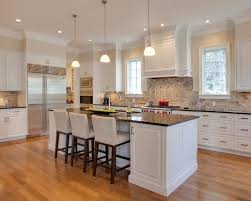 Backsplash Beige Kitchen Brown Granite Countertops Brown Kitchen Cabinets