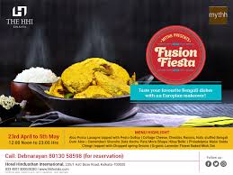 With A Great Response From All The Foodies Of Kolkata Lip Smacking Fusion Fiesta Got Extended Till 5th Of May Now Relish Your Favouri Dishes Tasting Foodie