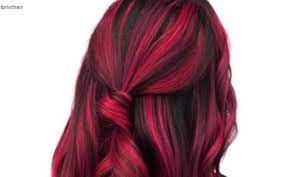 Another popular way to combine red and black hair color is to add dark ruby or garnet red highlights or panels to an overall black shade. Red And Black Hair Color Combinations To Spice Up Your Look Fashionisers C