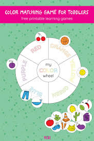 Color Wheel Game For Kids Printable Pdf Yes We Made This Color Games For Toddlers Fun Games For Toddlers Toddler Free Printables