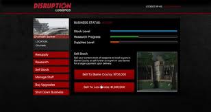 Selling Stock Bunkers Gunrunning Grand Theft Auto