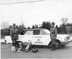 Early Troop T Patrol With Items Used On Patrol Police Cars Old Police Cars State Police
