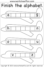 Learn to recognize, read, and write letters of the alphabet. Free Printable Missing Alphabet Letter Worksheets Novocom Top