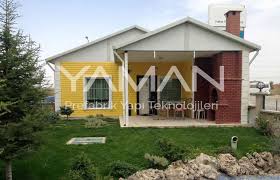 Prefabrik binanın ruhsat aşamaları, normal binalara benziyor. 62 M2 Prefabrik Ev Yaman Prefabrik Yapi Teknolojileri