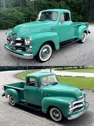 Image result for Medium Chrome Green 1955 Truck