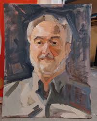 That's how things change in the span of a few sessions. The difference  between a finished portrait and a second pass. One of the things I learned  at @newyorkacademyofart is speed. I