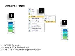 Four Steps Sales Process Model Flow Chart Template