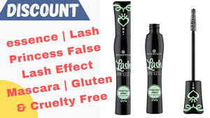 Discount *** essence Lash Princess False Lash Effect Mascara Gluten & Cruelty  Free - YouTube