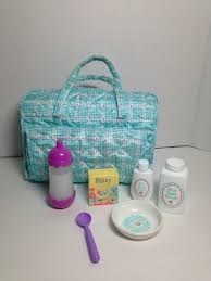 Bitty Baby Changing Table Retired American Girl Bitty Baby Doll Diaper Bag W Accessories Changing Pad Retired View More On The Link Baby Doll Diaper Bag Bitty Baby American Girl Bitty Baby