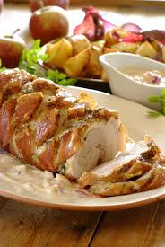 Then uncover and bake for another 20 minutes. Roast Pork Belly With Apple Cream Sauce Pork Recipes For Dinner Pork Belly Bistro Food