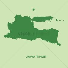 Jawa timur memiliki wilayah terluas di antara 6 provinsi di pulau jawa. Map Of Jawa Timur Vector Image 1480420 Stockunlimited