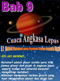 Ada 20 gudang lagu tingkatan 3 sains bab 9 cuaca angkasa lepas terbaru, klik salah satu untuk download lagu mudah dan cepat. Bab 9 Cuaca Angkasa Lepas