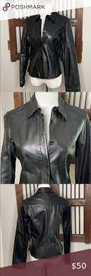 Vakko Sport 100 Leather Black Jacket With Buttons Leather Jacket Black Black Jacket Jackets