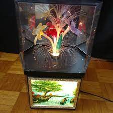 Buy flower fibre optic lamps and get the best deals at the lowest prices on ebay! Best Vintage Animated Waterfall Flower Fiber Optic Light Very Good Condition Smoke Free Home For Sale In Vaudreuil Quebec For 2021