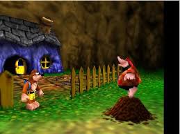 Is determined to steal them for herself! Banjo Kazooie Nintendo 64 Game Original And Authentic