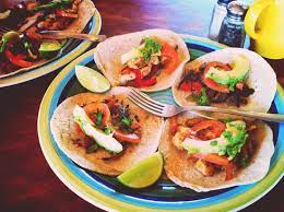 Tacos here are amazing, alcohol. Tacos Beef Chicken Fish And Sausage Picture Of El Vegetariano Mar Y Tierra Tulum Tripadvisor