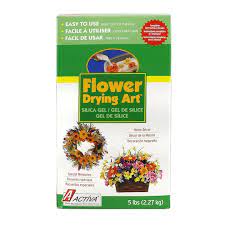 Preserve special wedding memories, make home décor and holiday decorations. Activa Flower Drying Art Silica Gel