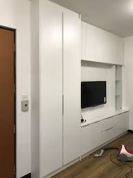 Full Height Storage Material Melamine Board In 2020 Tall Cabinet Storage Storage Furniture Design
