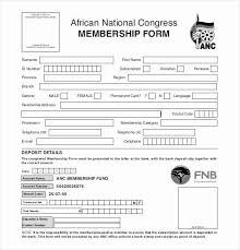 Sample Of Membership Form For An Organization Awesome 15 Membership Application Templates Free Sample Contract Template Templates Form