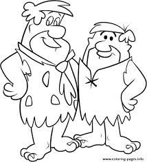 Coloring pages are fun and can help kids develop important skills. Barney And Fred Flintstones D675 Coloring Pages Printable