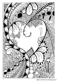 ▷ 1001+ dessins de mandala à imprimer et à colorer. Coloriage De Fete Des Meres Dessin Un Beau Mandala Avec Un Coeur A Colorier