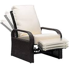 Babylon Dual Use Indoor Outdoor Wicker Adjustable Recliner Chair Patio Relaxing Lounge Rattan Armcha Outdoor Recliner Adjustable Chairs Teak Outdoor Furniture