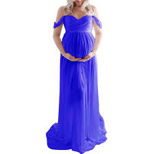 Colisha Strapless Cold Shoulder Maternity Gown Sweetheart Maternity Dress Sheer Maternity Gown For Photo Shoot Baby Shower Walmart Com Walmart Com