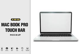 Mac Book Pro Touch Bar Mock Up
