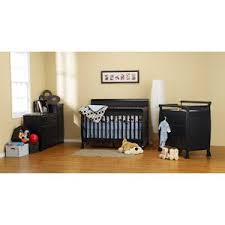 Davinci Kalani 4 In 1 Convertible Crib In Ebony Black Walmart Com Boys Wall Decals Bed Furniture Set Convertible Crib