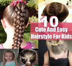 Cute Hairstyles Kids Can Do Easy Hairstyles Kids Can Do Themselves Kids Hairstyles Easy Hairstyles For Kids Easy Hairstyles