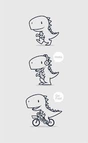 11 Breathtaking Draw People Cartoon Realistic Ideas In 2020 T Rex Tattoo Dinosaur Tattoos Cute T Rex