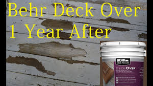 Behr Deck Over Paint Review After 1 Year