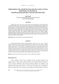 Itu di tempatkan disudut ruangan, sehingga bagian yang tidak dapat diakses dimanfaatkan dengan baik. Pdf Pergeseran Nilai Estetis Pada Desain Karya Cetak Indonesia Di Abad Ke 20