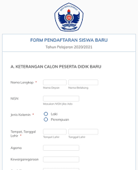 Untuk itu kami mencoba membagikan salah satu file dalam melaksanakan penerimaan siswa baru dengan. Student Registration Form In Indonesian Template Formulir Jotform