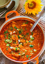 Red Lentil And Chicken Soup A Hearty And Delicious Soup Loaded With Lentils And Chicken Cumin And Smoked Papr Red Lentil Recipes Comfort Soup Lentil Recipes