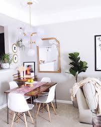 From Being Selective With The Chairs You Pick To Finding Ways To Tetris Furniture Together There Ar In 2020 Dining Room Small Apartment Dining Room Small Room Design