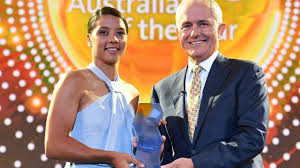 The matildas captain on being inspired by the 2000 olympics, how the challenges of the pandemic have been met and exciting. Sam Kerr Named 2018 Young Australian Of The Year The Women S Game Australia S Home Of Women S Sport News