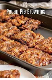 Pecan Pie Brownies Desserts Thanksgiving Recipes Best Thanksgiving Recipes