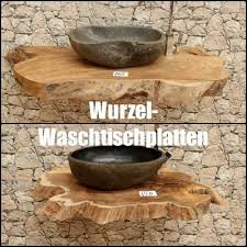 Waschtischplatte Aus Wurzelholz Teakholz Waschtischplatte Waschtischplatte Holz Teakholz Tisch