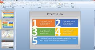 Simple Process Flow Template For Powerpoint Places To