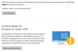 Customers who contact microsoft support after this date will be directed to update their device to the latest version of windows 10 to remain supported. Upgrade Windows 10 1909 To 2004 Offline