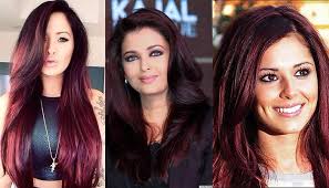 Although it looks very fancy, it is as easy as any other shade, and you can achieve it using foils or. Chocolate Cherry Hair Color Pictures Formula With Red Blonde Highlights Ideas Best Brands L Oreal Feria Garnier