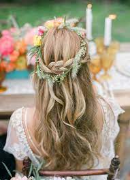 Weddingwire Springbook 2014 Wedding Hair Down Braided Hairstyles For Wedding Elegant Wedding Hair