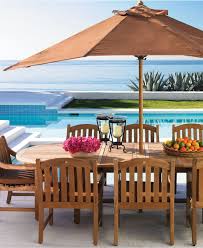 Furniture Bristol Teak Outdoor Dining Collection Created For Macy S Reviews Furniture Macy S Outdoor Patio Decor Outdoor Patio Furniture Sets Teak Outdoor