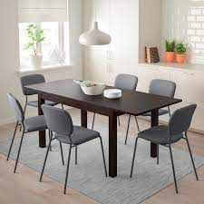 Table ronde en verre design 4 chaises table arcade cuisine. Laneberg Table A Rallonge Brun Magasinez Chez Ikea Ikea