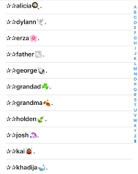Aesthetic Contact Names Oranqe Carxmel Snapchat Aesthetic Names For Instagram Name For Instagram Aesthetic Names