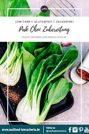 Pak Choi Mit Chili Und Knoblauch Rezept Kochen Ohne Kohlenhydrate Low Carb Beilagen Low Carb Vegetarisch