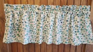 Made from a soft, yet durable washable wool blend woven in italy. Blue Valance Covington Orbits Seaglass Fabric Circles Aqua Teal Valance Fabric Circles Home Decor